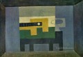 Guitare et cruche sur une table 1918 Cubism